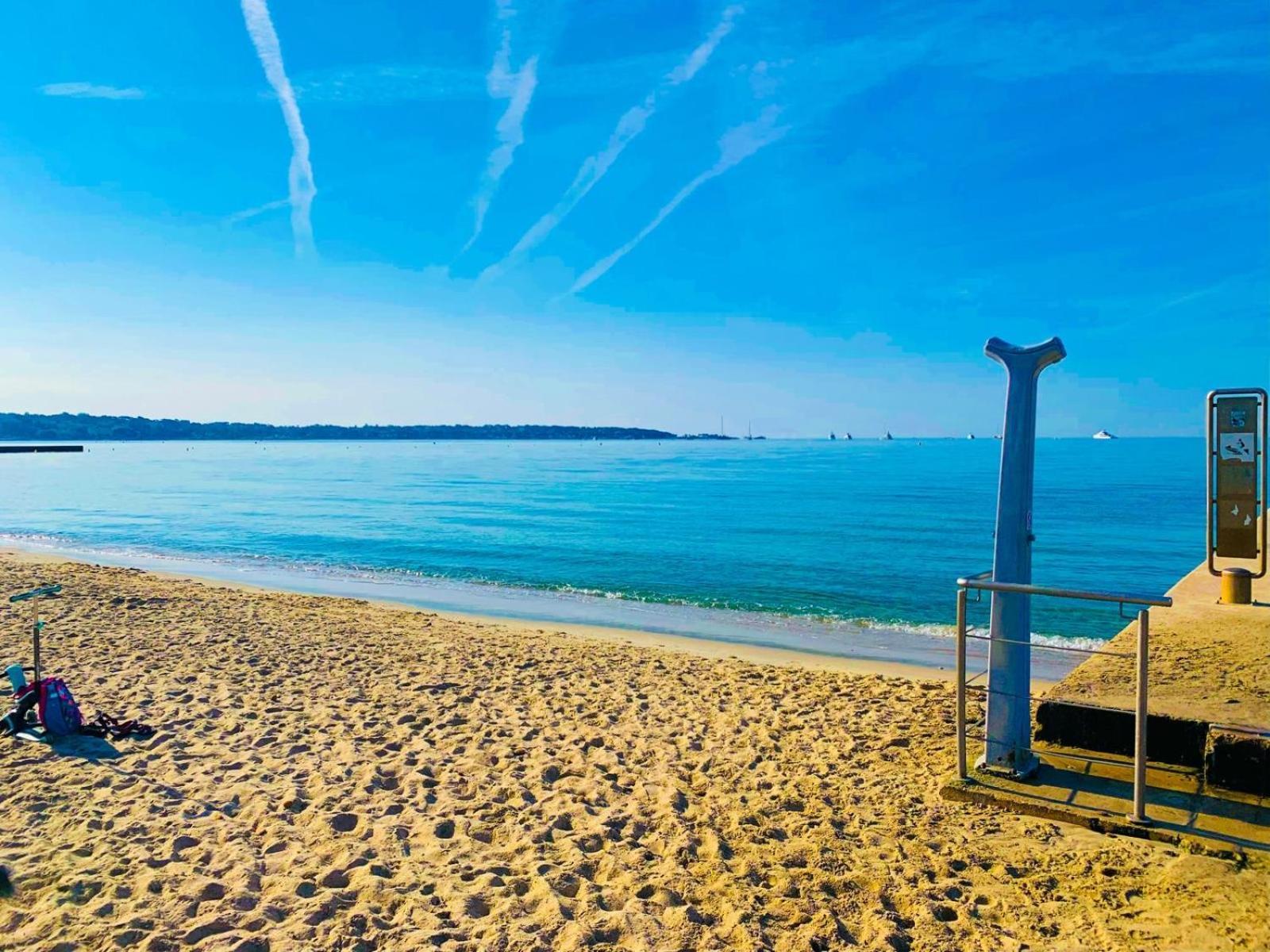 1 Bedroom Sea View, Swimming Pool, Beach On Foot, Parking أنتيب المظهر الخارجي الصورة