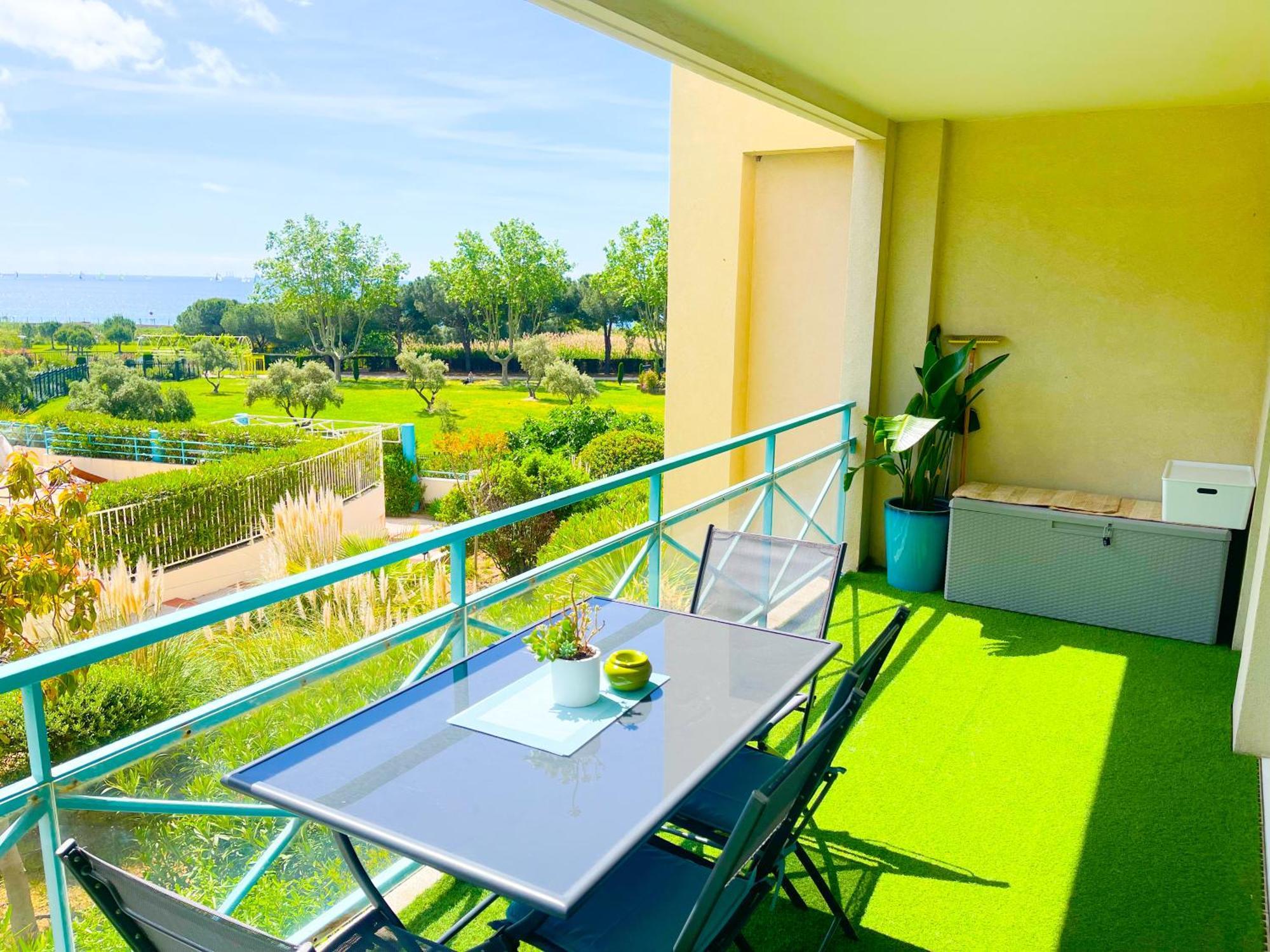 1 Bedroom Sea View, Swimming Pool, Beach On Foot, Parking أنتيب المظهر الخارجي الصورة