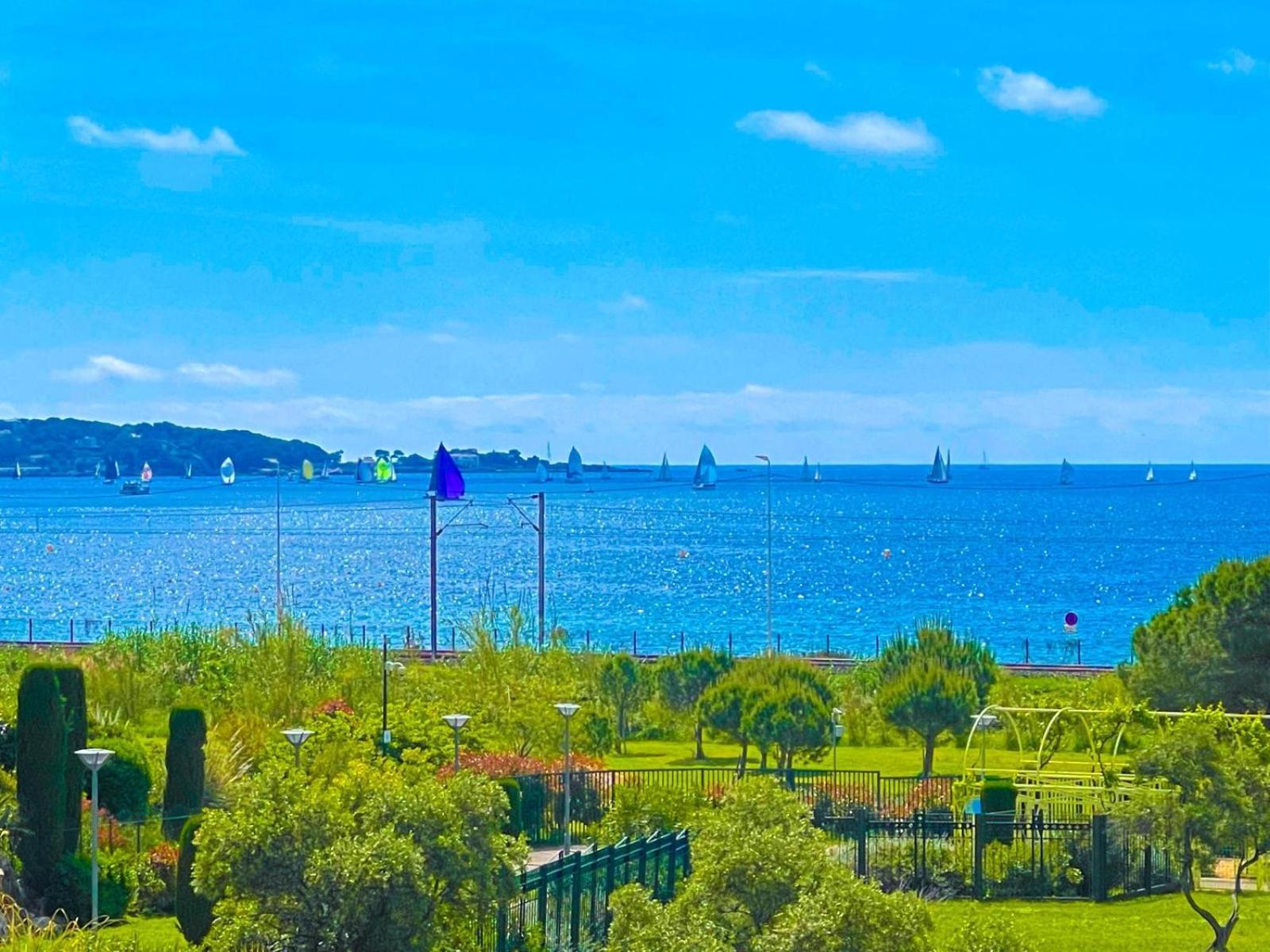1 Bedroom Sea View, Swimming Pool, Beach On Foot, Parking أنتيب المظهر الخارجي الصورة